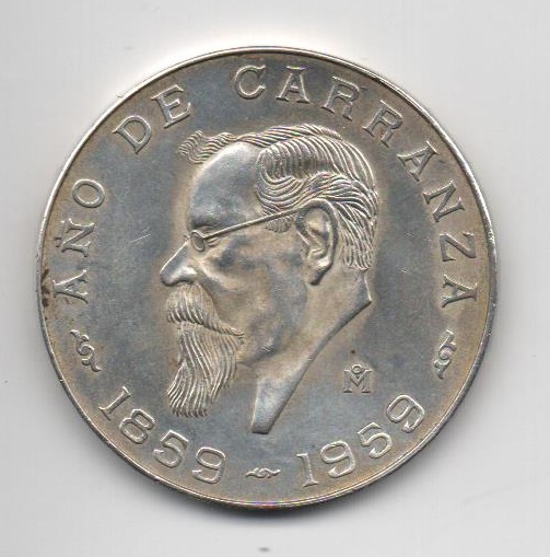 MEXICO DEL AÑO 1959 DE 5 PESOS